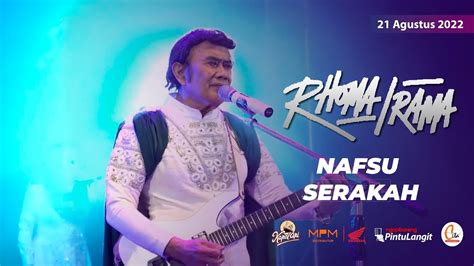 RHOMA IRAMA SONETA GROUP NAFSU SERAKAH Live Performance At Pintu