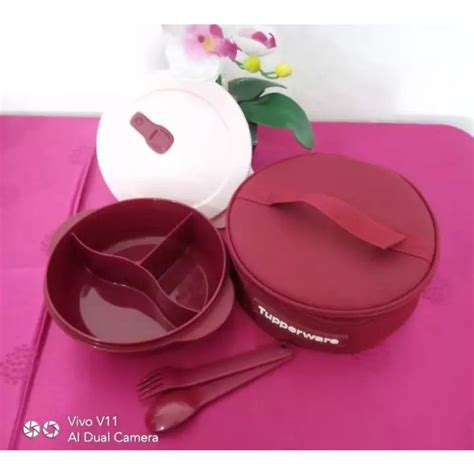 Jual Tupperware B Y O Byo Bring You Own Lunch Set Tempat Makan