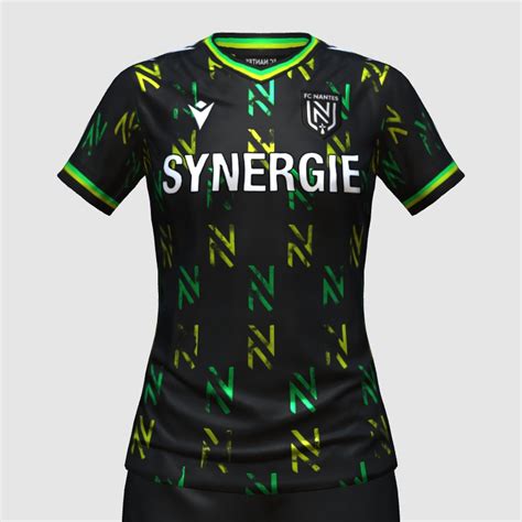 FC Nantes Women X Macron Away Concept FIFA 23 Kit Creator Showcase