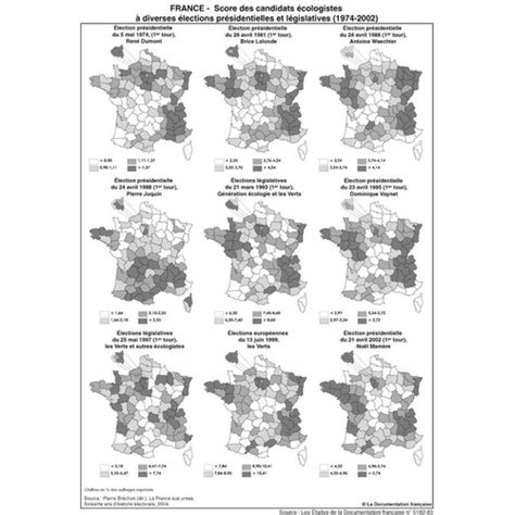 Élections Présidentielles Et Législatives De 1974 à 2002 Résultats