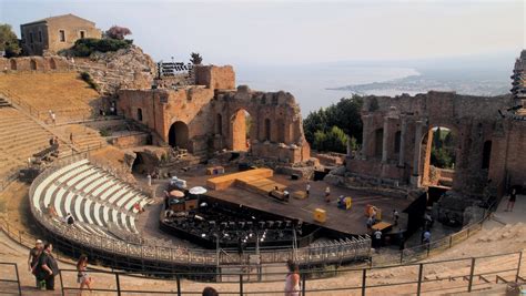 Con Il G7 Nuova Illuminazione Nel Teatro Greco Di Taormina