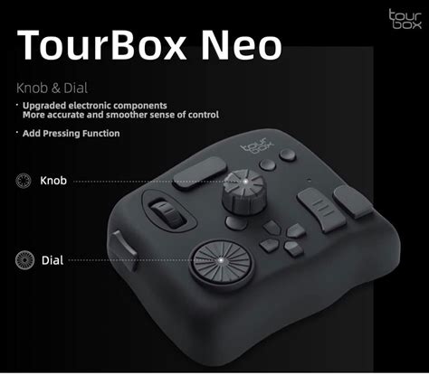 TourBox NEO ツアーボックス ネオ 最新版 画像動画編集 左手デバイス PCコントローラー 新品未使用PayPayフリマ