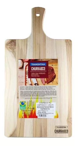 Tabla Madera Mango Asado Churrasco X Cm Tramontina Lg Cuotas