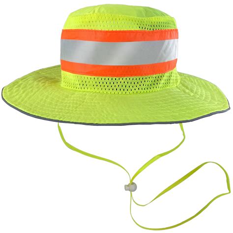 High Visibility Beanie Hat With Ansi Reflective Tape Technopack