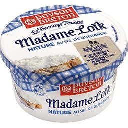 Madame Loïk Le Fromage Fouetté nature au sel de Guérande Paysan