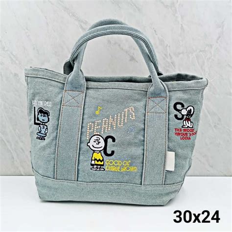 Jual Tas Tenteng Snoopy Tas Jeans Snoopy Tas Impor Wanita Tas