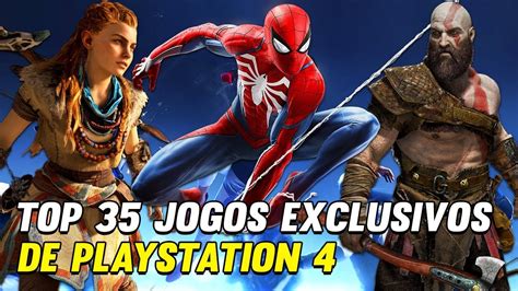 TOP 35 Melhores Jogos Exclusivos De PS4 Best Ps4 Exclusives Games