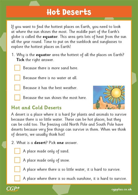 Hot And Cold Places In The World Years 1 2 CGP Plus