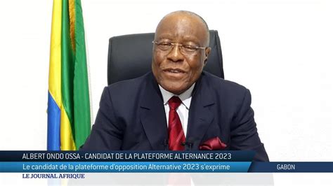 Gabon Albert Ondo Ossa Naccepterait Pas Lexercice Du Pouvoir Par L