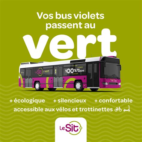 Quand Nos Bus Violets Passent Au Vert Bassin De Pompey Communaut