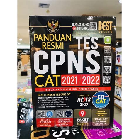 Jual PANDUAN RESMI SELEKSI TES CPNS CAT 2021 2022 Shopee Indonesia