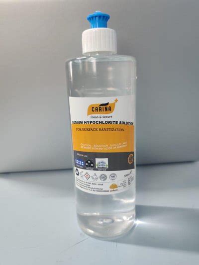 Sodium Hypochlorite Solution Disinfectant 500 Ml At Rs 68 Bottle