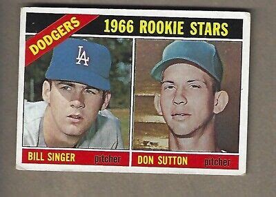 1966 TOPPS DODGERS ROOKIE STARS SUTTON 288 EBay