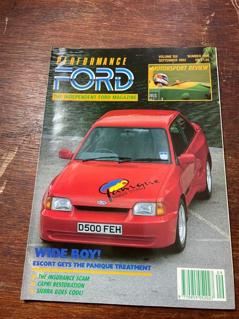 Ford Performance Magazine Bundle From V4 No1 To V7 No5 Used 41 In Total Vintage Ebay