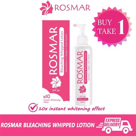 Buy Take Rosmar Bleaching Whipped Lotion Lazada Ph