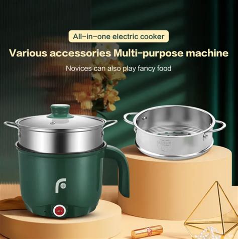 Doraemon Multi Function Cooker Small 1 8L Mini Hot Pot Cooker With Steamer Electric Pot Cooker