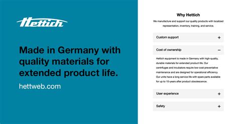 Hettich Instruments On Twitter Hettich Equipment Is Made In Germany