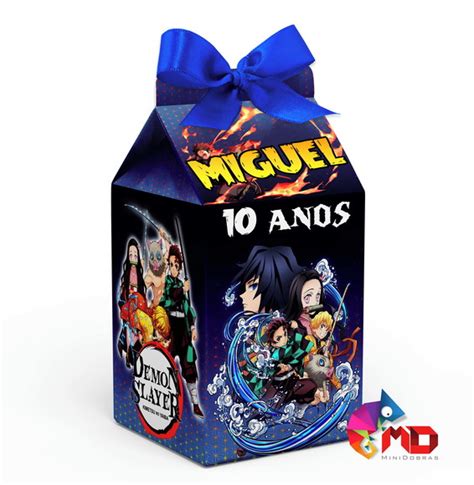 Caixa Milk Sem Scrap Demon Slayer Elo Produtos Especiais