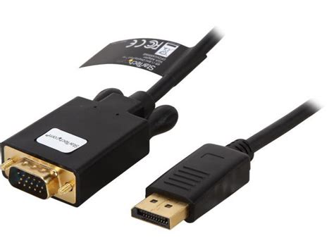 Startech Dp Vgamm B Ft Displayport To Vga Adapter Cable Dp To