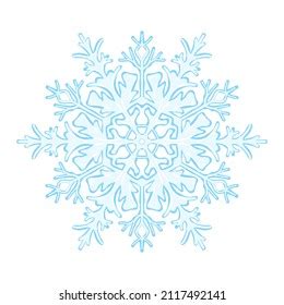 Snowflake Logo On White Background Stock Vector (Royalty Free ...