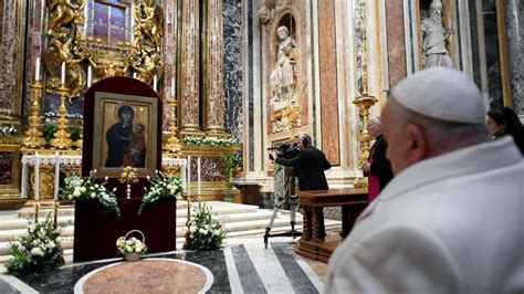 Pope To Pray Vespers At St Mary Major On Feast Of Our Lady Of The