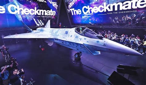 Russia Unveils New Fighter At Moscow Airshow Su Checkmate Anti