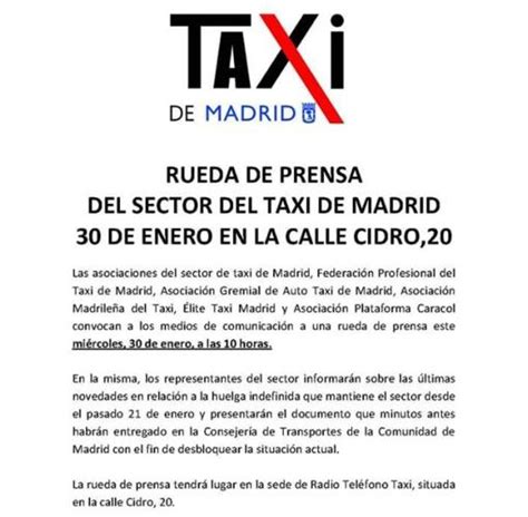 La huelga de taxis en directo Los conductores cortan el tráfico en