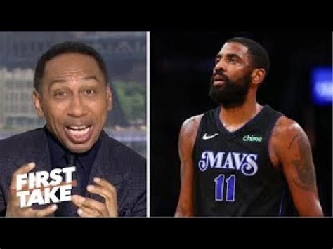 FIRST TAKE Kyrie Is The Biggest Reason For Mavericks Loss Stephen