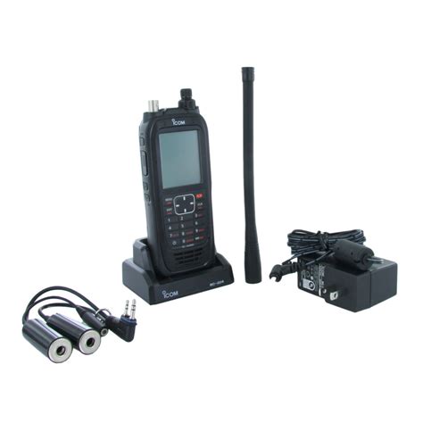 Icom IC A25C VHF Air Band Handheld Radio