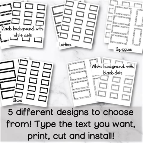 Editable Classroom Toolbox Labels Made By Teachers