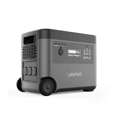 Lanpwr D Station Electrique Portable Centrale Solaire Zegoodprice