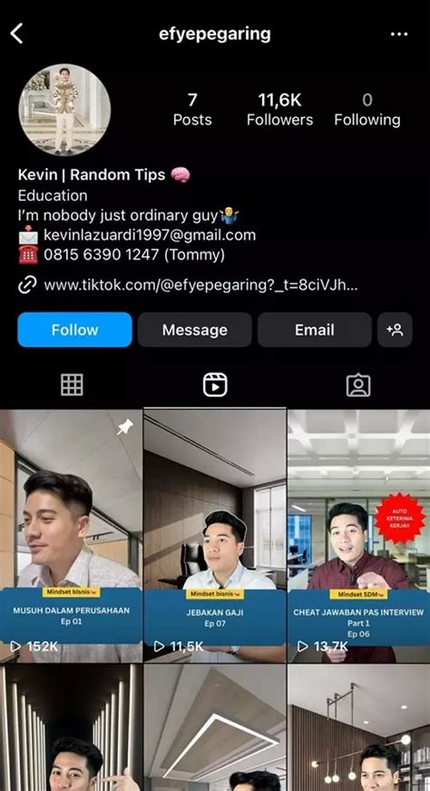 Mengenal Kevin Lazuardi Seorang Content Creator Sekaligus Pengusaha