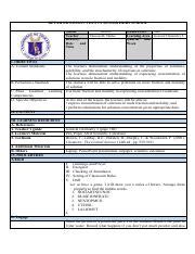 LESSON PLAN Pdf DETAILED LESSON PLAN IN SENIOR HIGH SCHOOL School