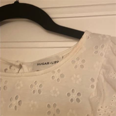 Sugarlips Dresses Sugar Lips White Eyelet Dress Poshmark