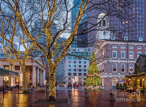 Faneuil Hall Holiday Photograph By Susan Cole Kelly Fine Art America