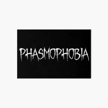 "Phasmophobia Game Logo" Art Board Print for Sale by Nvaa | Redbubble