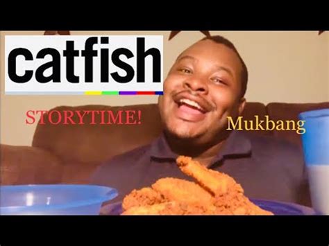 The Time I Got Catfished Storytime Fried Chicken Mukbang Youtube