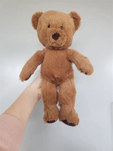 Ikea Brunbjorn Brown Teddy Bear Soft Plush Soother Comforter Cuddly Hug