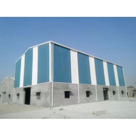 20 Feet Mild Steel Prefabricated Tin Shed At Rs 140 Square Feet In