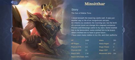 MLBB Revamped Minsitthar Hero Guide Codashop Blog PH