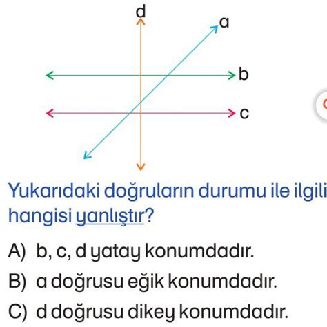 Geometride Temel Kavramlar Test Çöz 3 Sınıf Matematik Testleri