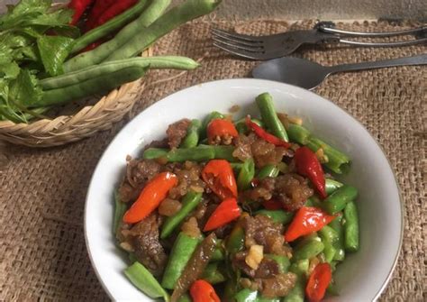 Resep Tumis Daging Sapi Buncis Oleh Dinda Prilia Cookpad