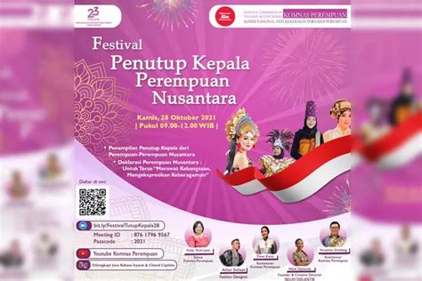 Festival Penutup Kepala Perempuan Nusantara Meriahkan Hari Sumpah