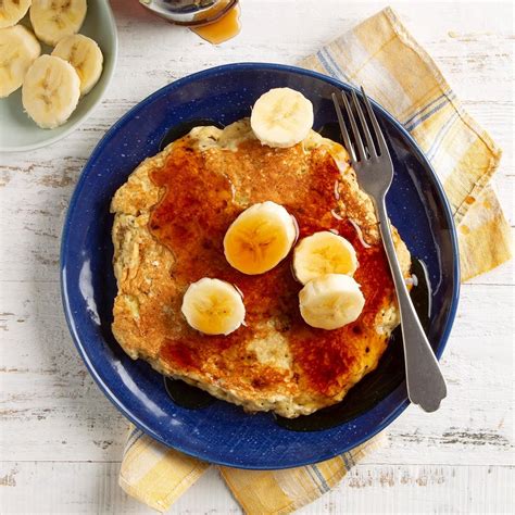 Banana Pancake For One Recipe Banana Oatmeal Pancakes Banana