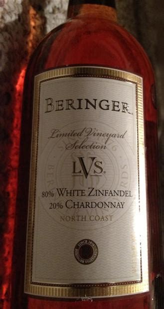 Beringer Vineyards Limited Vineyard Selection Usa California