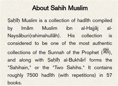 Authentic Hadith Books : r/islam