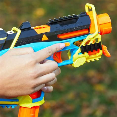 Nerf Rival Mirage XXIV-800 Blaster, 10 Nerf Rival Accu-Rounds, 8 Round ...