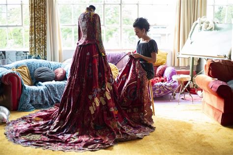 This ornate red dress took 13 years and 353 artists in the making