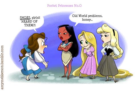 Funny Disney Comics Clicky Pocket Princess Comics Disney Princess Funny Pocket Princesses