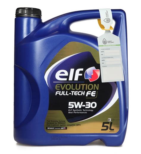 Купить ELF EVOLUTION FULL-TECH FE 5W30 - 5л: отзывы, фото и ...